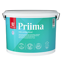 Интерьерная краска Tikkurila PRIIMA глубокоматовая (База AK) 710012055 9 л