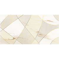 Вставка CALACATTA ROYAL GEOMETRIA 31.5*63см AZORI 587912001