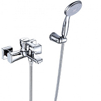 Смеситель для ванны Lemark Evitta LM0514C короткий излив душевая лейка хром