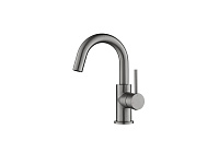 Смеситель ЕВРОПА для раковины черный хром Aquatek AQ1307BGM