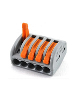 Клемма Wago 222-415 5*0.08-4/2.5кв.мм 5шт
