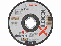 Круг отрезной по металлу Bosch 125*1.0*22 (X-LOCK) Standard for Inox  (2608619262)