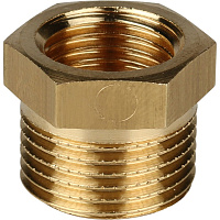 Футорка наружная-внутренняя резьба латунь 3/8"*1/4" STOUT SFT-0028-003814