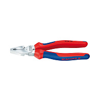 Плоскогубцы(пассатижи) комбинированные силовые Knipex 180мм/хром KN-0205180