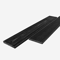 Доска террасная полнотелая UnoDeck SOLID 152*20*3000мм RusDecking графит