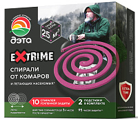 Спирали от комаров и летающих насекомых "ДЭТА EXTRIME" 10шт