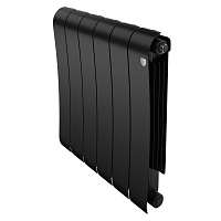 Радиатор биметаллический Infinity 500мм 6 секций Noir Sable Royal Thermo RTINNS5006