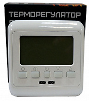 Терморегулятор пола программируемый с кнопками 5-80C, 16A,  220В SET 08 STEM Energy