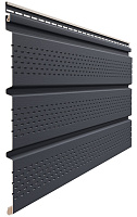 Софит перфорированный PREMIUM 305*3000мм графит DOCKE PSTR-1086