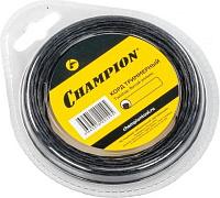 Леска д/триммер (корд трим.) Ellipse Twist 2.4мм*12м (эллипс) витая черная C7100