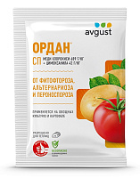 Средство от болезней томатов, огурцов,картофеля Ордан 12.5г Август