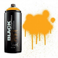 Краска аэрозольная для граффити Montana BLACK NC.FORMULA BLK1045 Дынно-желтая