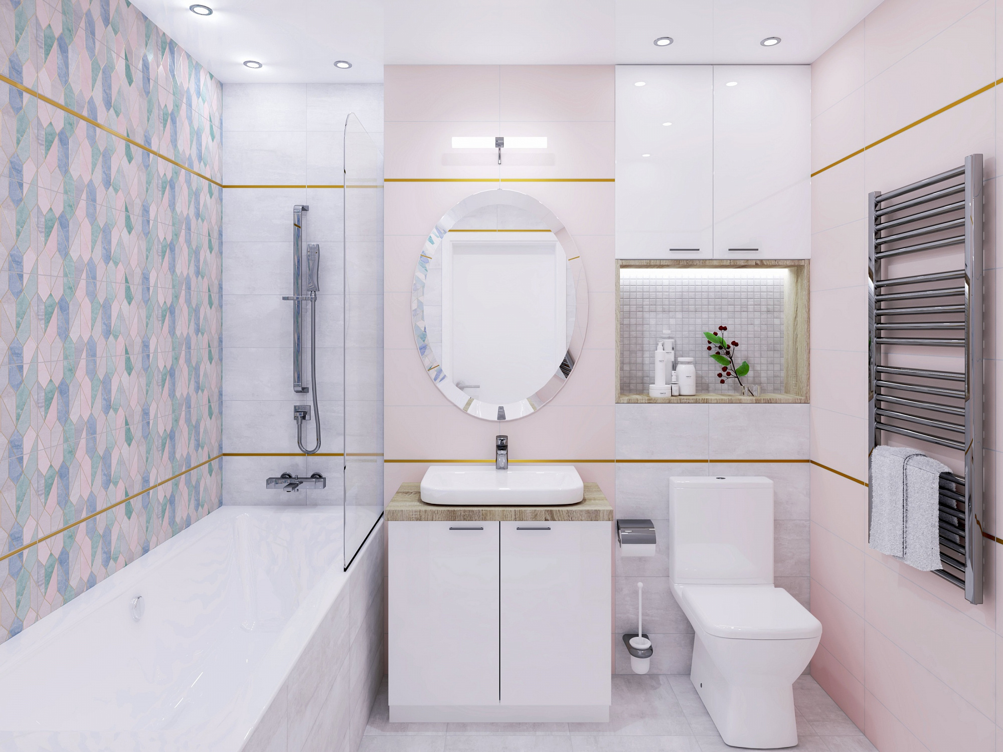 Вставка GT Concept City loft_CGT розовый 60*23см Д217041 доставка Нижний Новгород 1 Вставка GT Concept City loft_CGT розовый 60*23см Д217041 купить 1