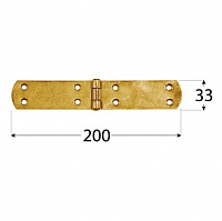 Петля французская DMX 200*33мм