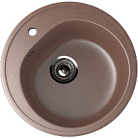 Мойка кухонная Ulgran U-101-307 круглая 1 чаша 50*50см терракотовый