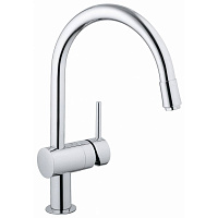 Смеситель для кухни с выдвижной лейкой MINTA GROHE 32918000