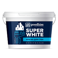 Краска для стен Goodhim F+ Super White супербелая 14 кг