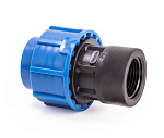 Муфта компрессионная переходная для ПНД труб 25*1" BP Lammin 