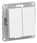 Выключатель Atlas Design ATN000151 2кл сх5 белый