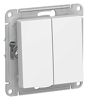 Выключатель Atlas Design ATN000151 2кл сх5 белый