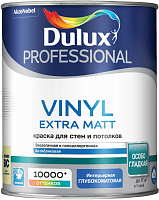 Краска  Professional Vinyl Extra Matt глубокоматовая бесцветная база BC Dulux 5687036 (0.9л)