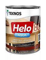 Лак полиуретановый TEKNOS Helo Aqua 80 глянцевый Бесцветный