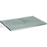 Решетка придверная ячеистая стальная 60*40 см, Aquastok 742