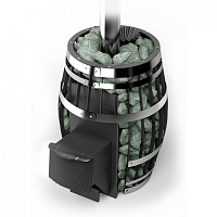 Печь банная САЯНЫ XXL 2015 Inox ДА ЗК, дверка антрацит, 12-24м3 TMF 29507