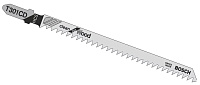 Пилка для лобзика Bosch Т301CD дерево, фанера,ДВП 10-65мм 91мм (  5шт) (2608637590)