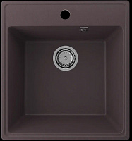 Мойка для кухни Ulgran Quartz Forte 460-06  кварцевая прямоугольная 50*46см трюфель