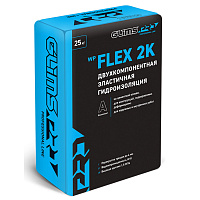 Гидроизоляция двухкомпонентная GLIMS PRO WP Flex компонент А эластичная (25кг)