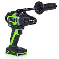 Дрель-шуруповерт аккумуляторная Greenworks GD24DD 90 K4*2 24В 90Нм(бесщеточн) 2акк*4.0а/ч+з/у (3707507CUD)