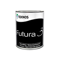 Грунтовочная краска TEKNOS Futura 3 Белая Матовая (База PM1) 0.9 л