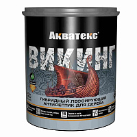 Антисептик гибридный лессирующий ВИКИНГ белый Акватекс (0.75л)