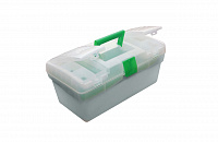Ящик пластиковый универсальный T-42 Home 17" с лотком 420*220*180мм PROF BOX