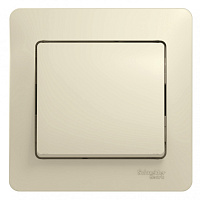 Выключатель Schneider GLOSSA  GSL000212 1-клавишный