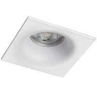 Рамка (светильник) для крепления LED источника света в подвесном потолке PVC LEVIGO QUAD LightStar 012136 белый