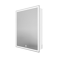Шкаф-зеркало  "МЕРКАДО-50 см" с LED подсветкой правый Grossman 205005