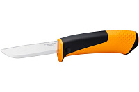 Нож универсальный Fiskars c точилкой (1023618)