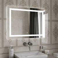 Зеркало Континент Rimini 100*70см LED подсветка, антизапотевание ЗЛП736