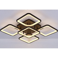 Люстра Schaffner Escudo 39047-4+1 Coffee LED 150W 12750LM 3000K/6000K кофейный