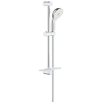 Гарнитур душевой Tempesta Rustic 100 IV с полочкой 600 мм цвет хром, GROHE 26086001