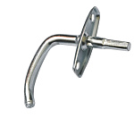 Ручка завертки врезной Р1 MIXTON 11201001-010 цинк