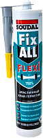 Клей-герметик гибридный FIX ALL Flexi серый Soudal 134902 (0.29л)