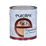 Лак паркетный EUROTEX Premium Бесцветный полуматовый (2.5л)
