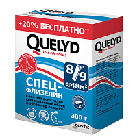 Клей для флизелиновых обоев ПРОМО Спец-Флизелин Quelyd 50035118 (0.3кг)