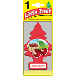 Ароматизатор Ёлочка Little Trees Дикая вишня Wild Cherry U1P-10311-RUSS