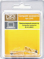 Коннектор RJ-45 (8P8C)  2шт блистер