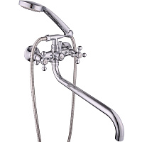 Смеситель для ванной Lucky Tap BBD-2005-35S-69 709 с длинным изливом хром
