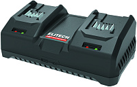 Зарядное устройство универсальное ELITECH HD CS 1222 (2 порта) 10.8-20В 6+6а/ч для ELP с охлаждением (E0911.020.00)